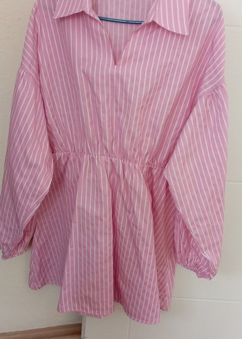 pembe gömlek - Görsel 3