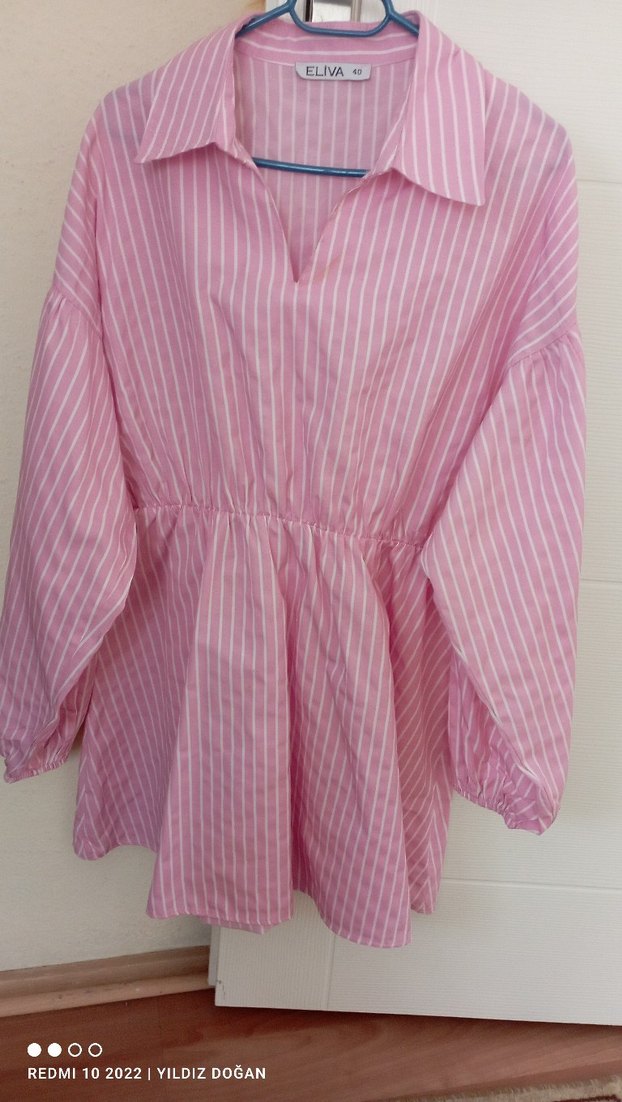 pembe gömlek - Görsel 3