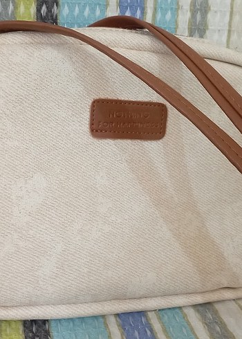 Bej Süet Bohem Makyaj Çantası - Görsel 4