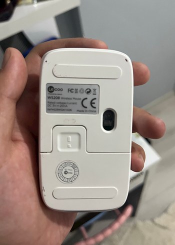 Beyaz LeCoo Kablosuz Mouse - Görsel 2