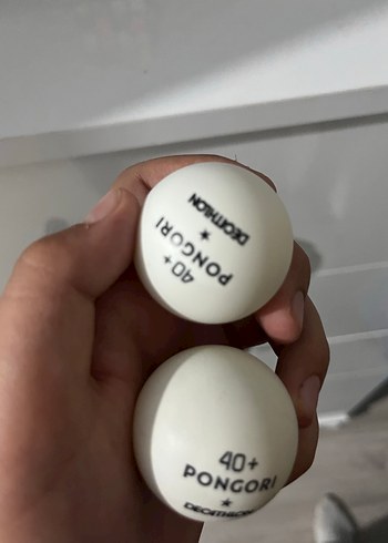 Beyaz 40+ Pongori Masa Tenisi Topları