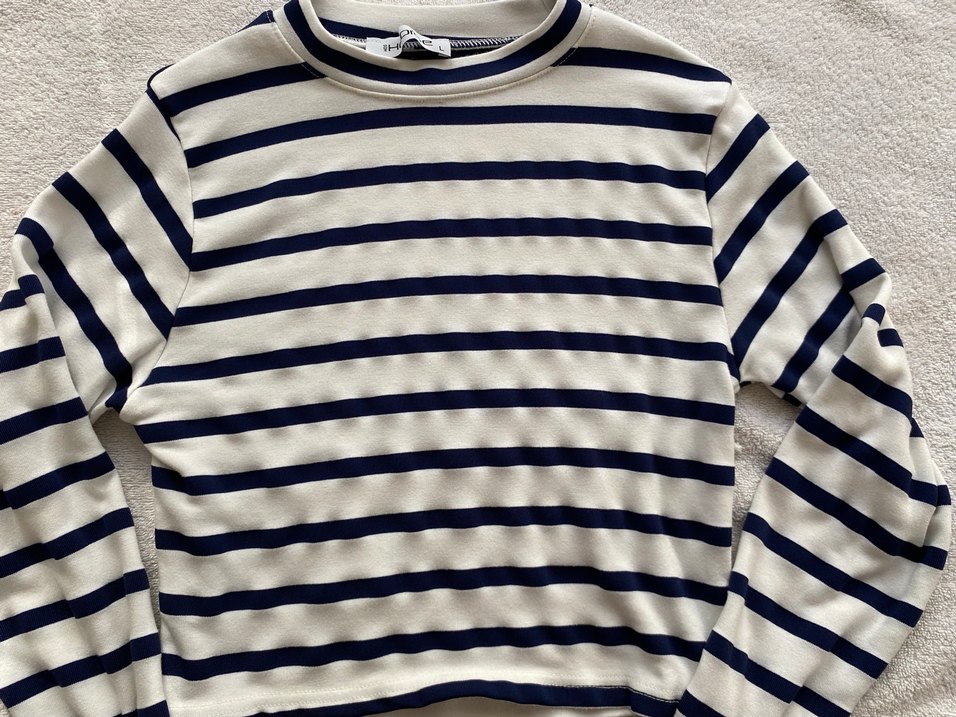 Çizgili  Uzun Kollu Tişört
Hiç kullanılmadı. - Görsel 2