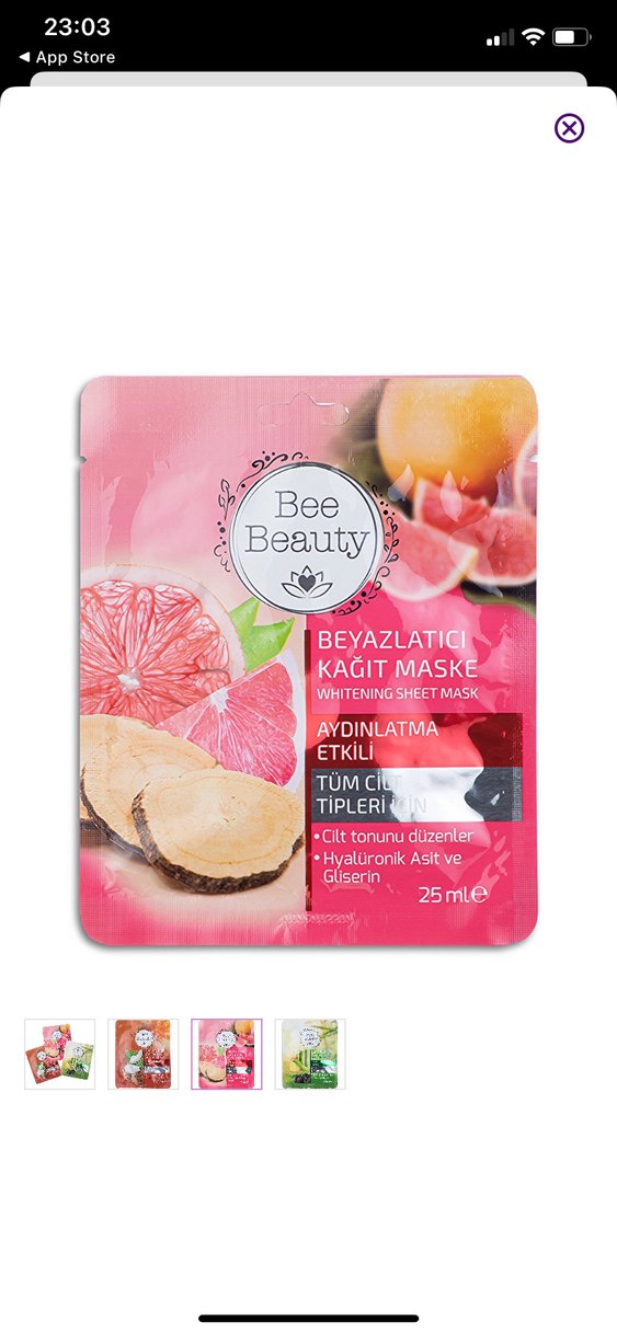 Bee Beauty Kadınlar için Yüz Maskeleri Seti - Görsel 3