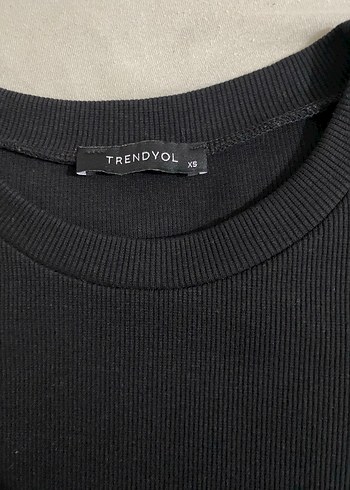 Siyah Kısa Kollu Mini Elbise - Görsel 7