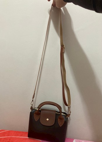 Kahverengi Deri Kadın Çanta - Görsel 3