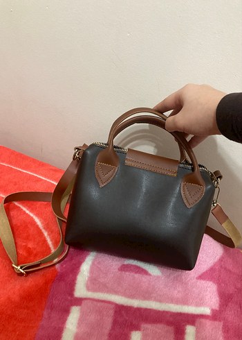 Kahverengi Deri Kadın Çanta - Görsel 2