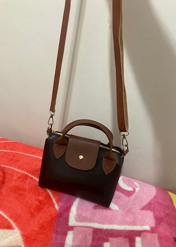 Kahverengi Deri Kadın Çanta - Görsel 4
