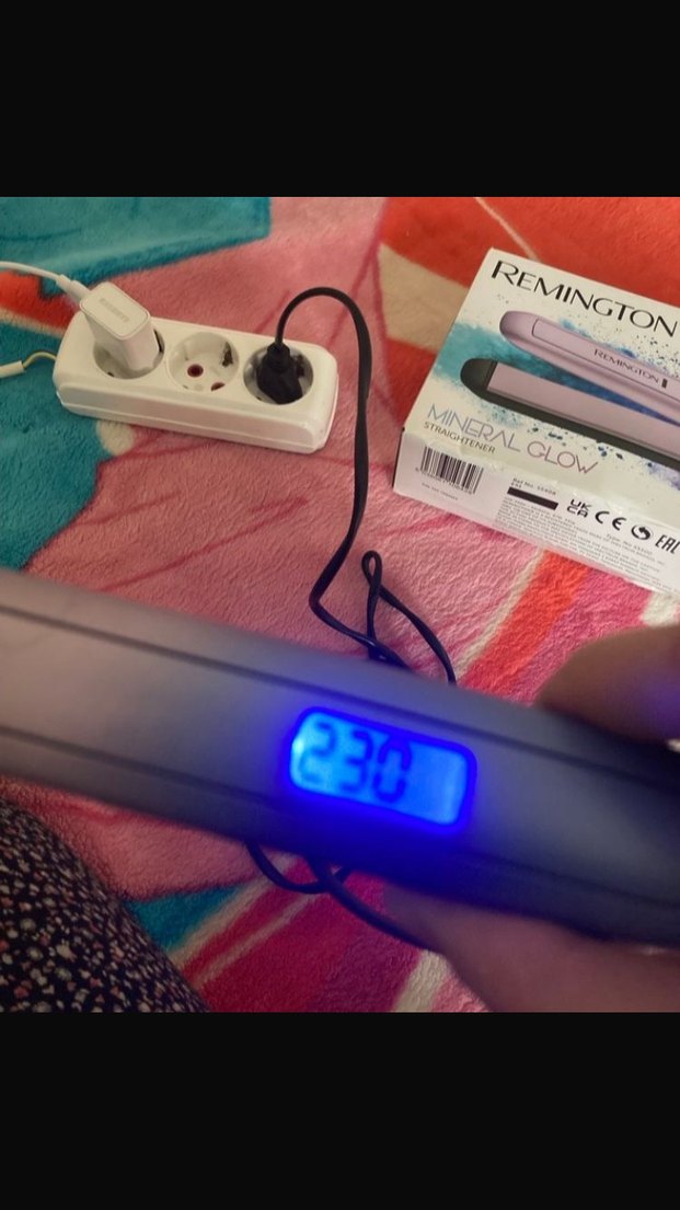 Pastel Pembe Remington Saç Düzleştirici - Görsel 4