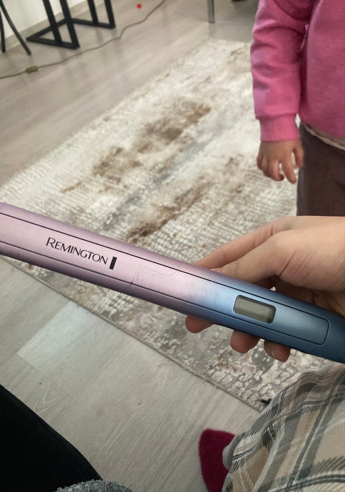 Pastel Pembe Remington Saç Düzleştirici - Görsel 2