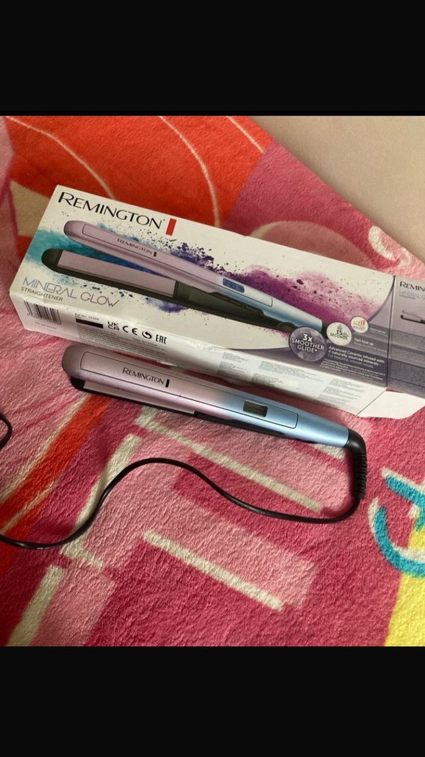 Pastel Pembe Remington Saç Düzleştirici - Görsel 3