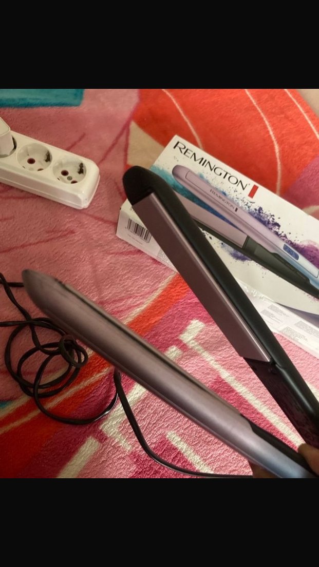 Pastel Pembe Remington Saç Düzleştirici - Görsel 5