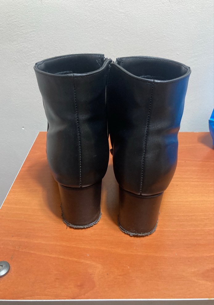 Siyah  Kadın Topuklu Bot - Görsel 5