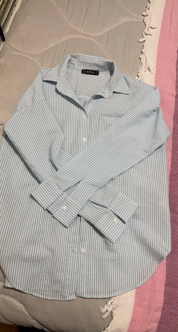 Düğmeli  Kadın Gömlek - Görsel 2