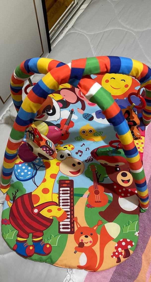 Renkli Bebek Oyun Halısı - Görsel 2