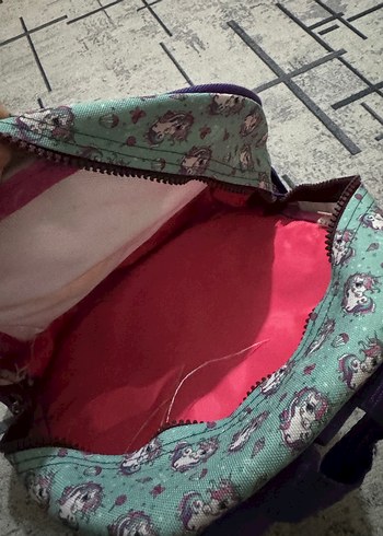 Çocuklar için Unicorn Desenli Okul Çantası - Görsel 4