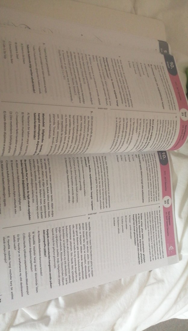 TYT AYT Din Kültürü Soru Bankası 2021 - Görsel 4