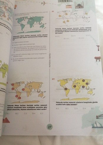 Haritalarla Coğrafya Soru Bankası 9-10. Sınıflar - Görsel 5