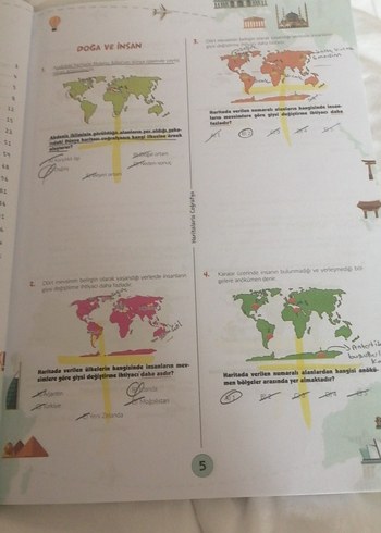 Haritalarla Coğrafya Soru Bankası 9-10. Sınıflar - Görsel 3