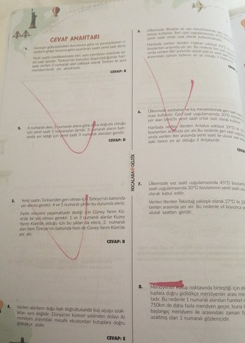 Haritalarla Coğrafya Soru Bankası 9-10. Sınıflar - Görsel 4