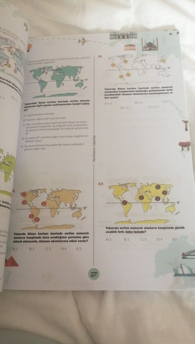 Haritalarla Coğrafya Soru Bankası 9-10. Sınıflar - Görsel 5
