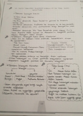 Sınav Hazırlık Notları ve Çalışma Sayfaları - Görsel 3