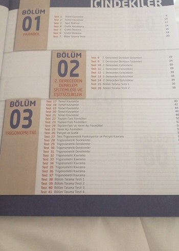 AYT Matematik Kazanım Hücreli Soru Bankası - Görsel 2