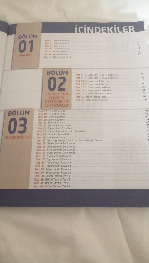 AYT Matematik Kazanım Hücreli Soru Bankası - Görsel 2