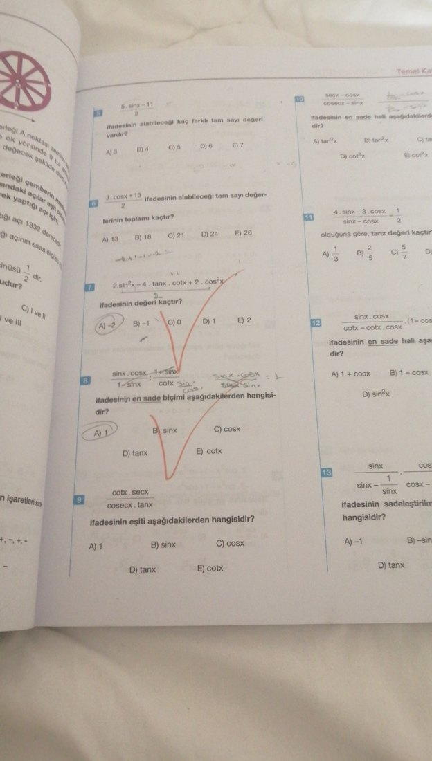 AYT Matematik Kazanım Hücreli Soru Bankası - Görsel 5