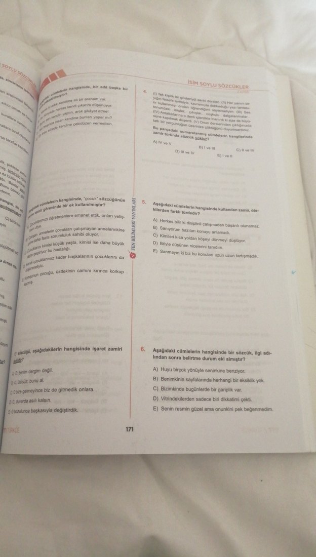 TYT Türkçe Soru Bankası Venüs Serisi - Görsel 4