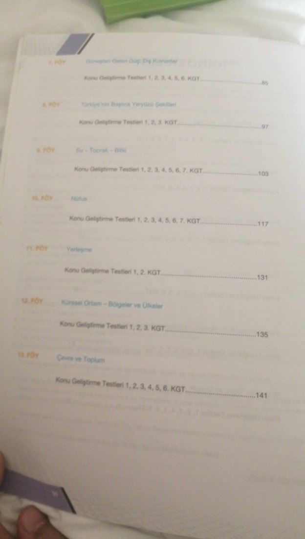 TYT Coğrafya Soru Bankası - Gülhan Kitabevi - Görsel 3