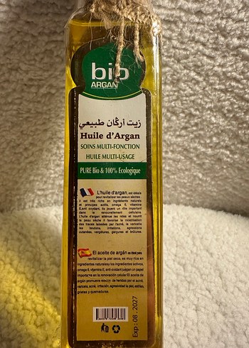 Bio Argan Yağı Saç ve Cilt Bakımı - Görsel 2