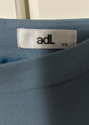 Kadın Mavi Midi Kalem Etek - Görsel 2