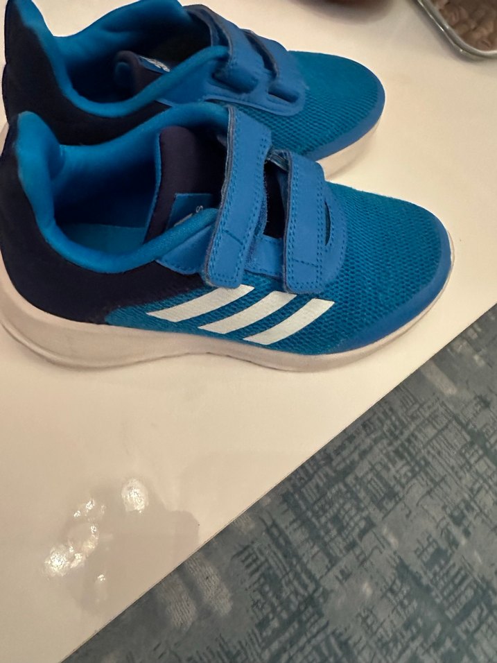 Mavi Adidas Erkek Çocuk Spor Ayakkabı - Görsel 4