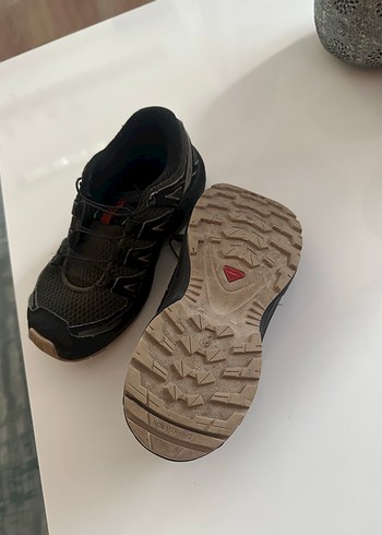 Salomon Gri Erkek Spor Ayakkabı Bağcığı - Görsel 3