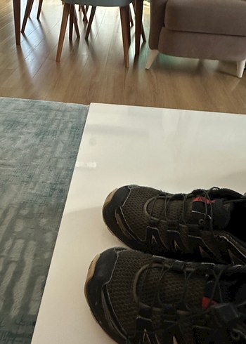 Salomon Gri Erkek Spor Ayakkabı Bağcığı - Görsel 4