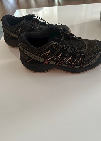 Salomon Gri Erkek Spor Ayakkabı Bağcığı - Görsel 7