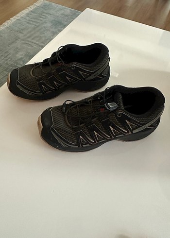 Salomon Gri Erkek Spor Ayakkabı Bağcığı - Görsel 8