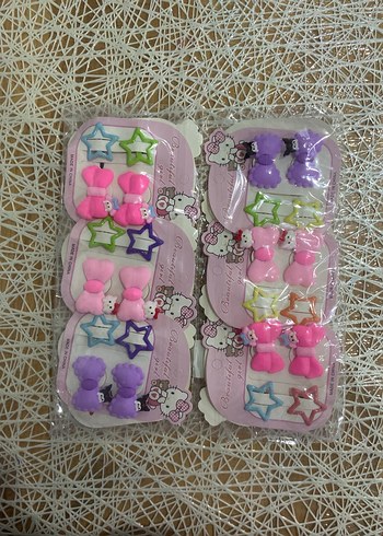 Hello Kitty & Kuromi Figürlü Pens Toka Seti - Görsel 4