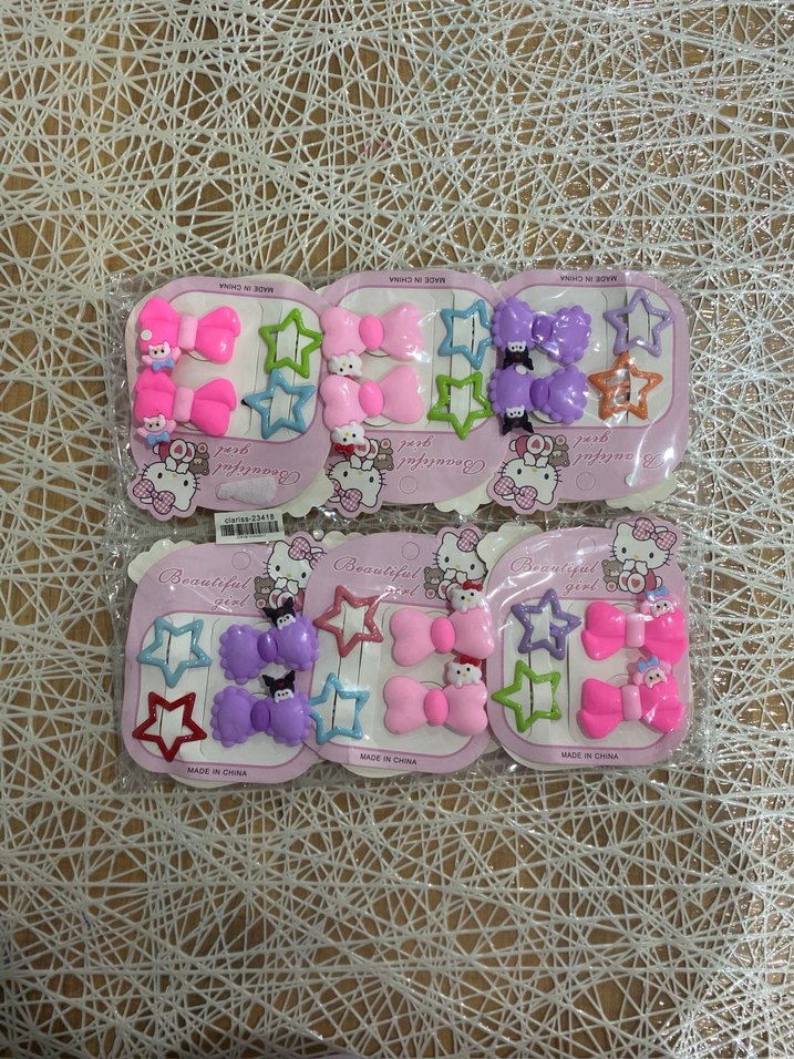 Hello Kitty & Kuromi Figürlü Pens Toka Seti - Görsel 4