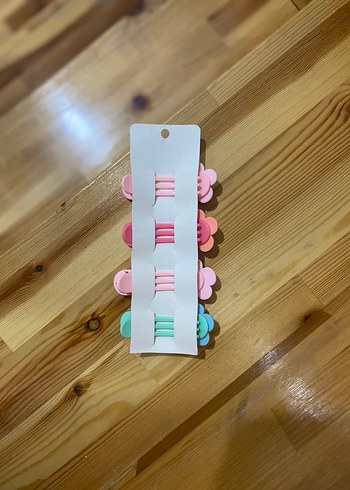 Renkli Papatyalı 4lü Toka Seti - Görsel 4