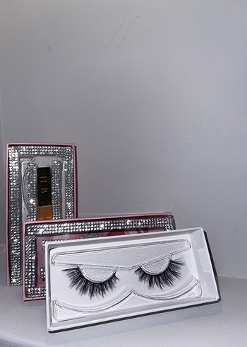 Parlak Beyaz Takma Kirpik - Görsel 2