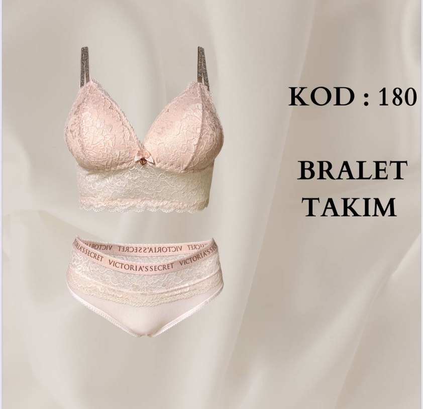 Victoria Secret Bralet Dantel Bohem Takımı - Görsel 3