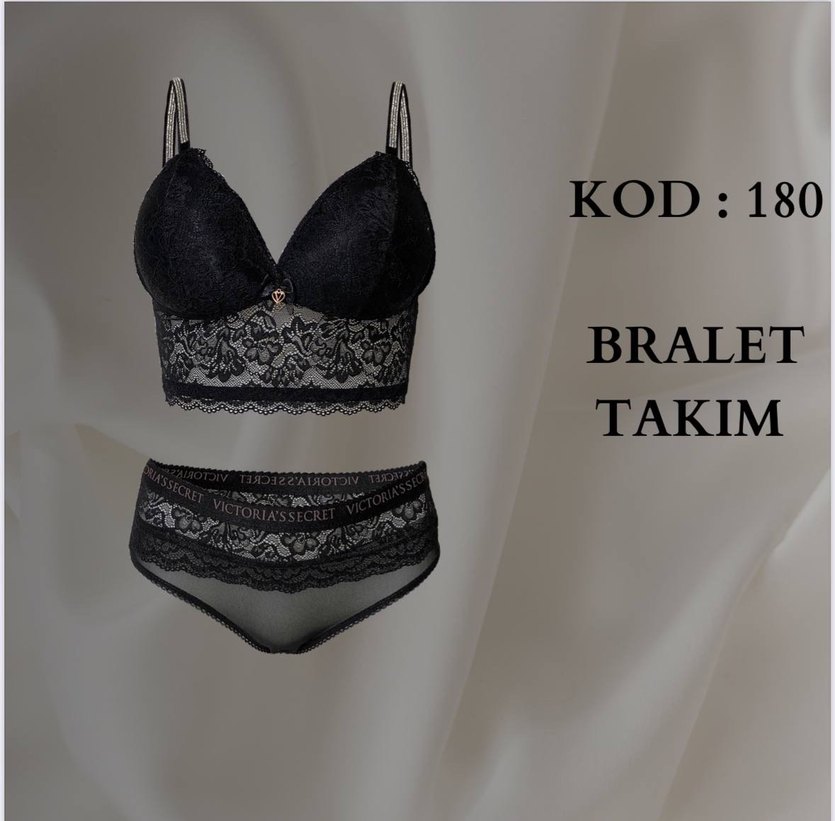 Victoria Secret Bralet Dantel Bohem Takımı - Görsel 4