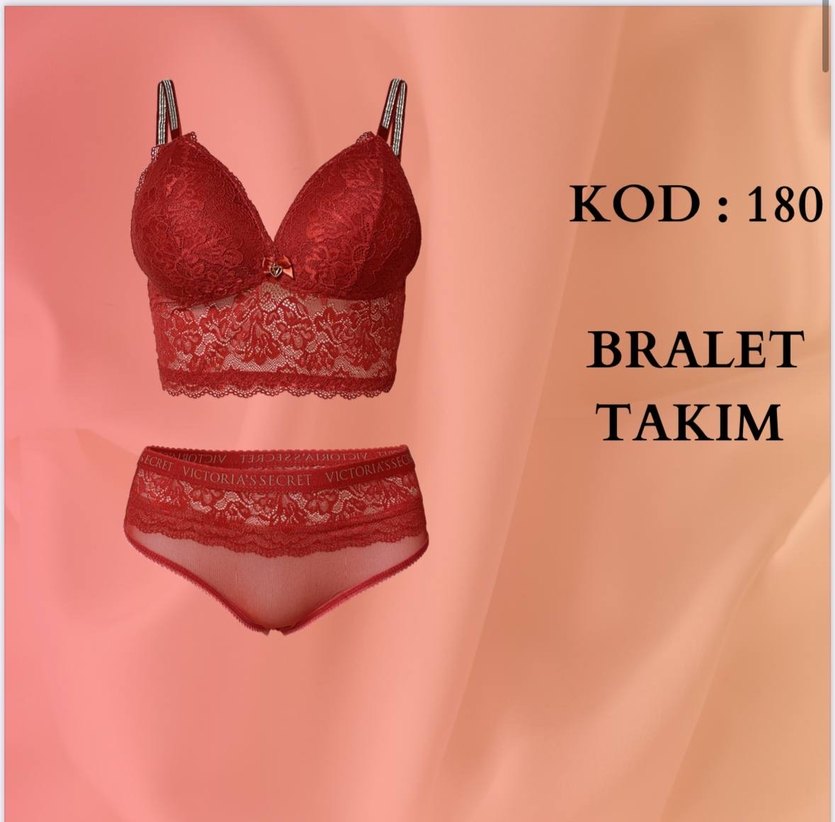 Victoria Secret Bralet Dantel Bohem Takımı - Görsel 5
