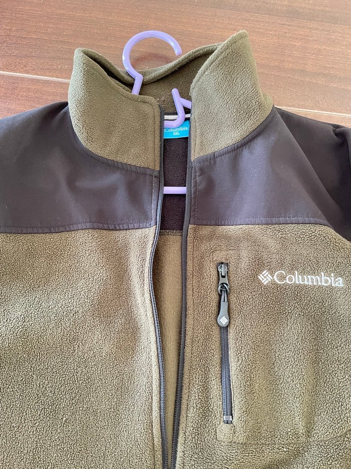 Columbia haki yeşil polar - Görsel 2