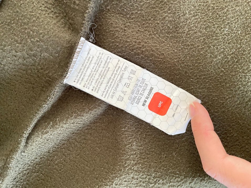 Columbia haki yeşil polar - Görsel 3