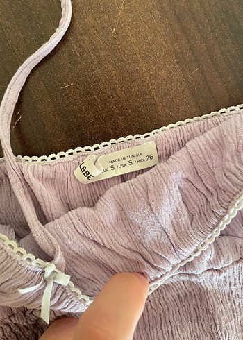 Lolita coquette tarzı lila atlet - Görsel 2