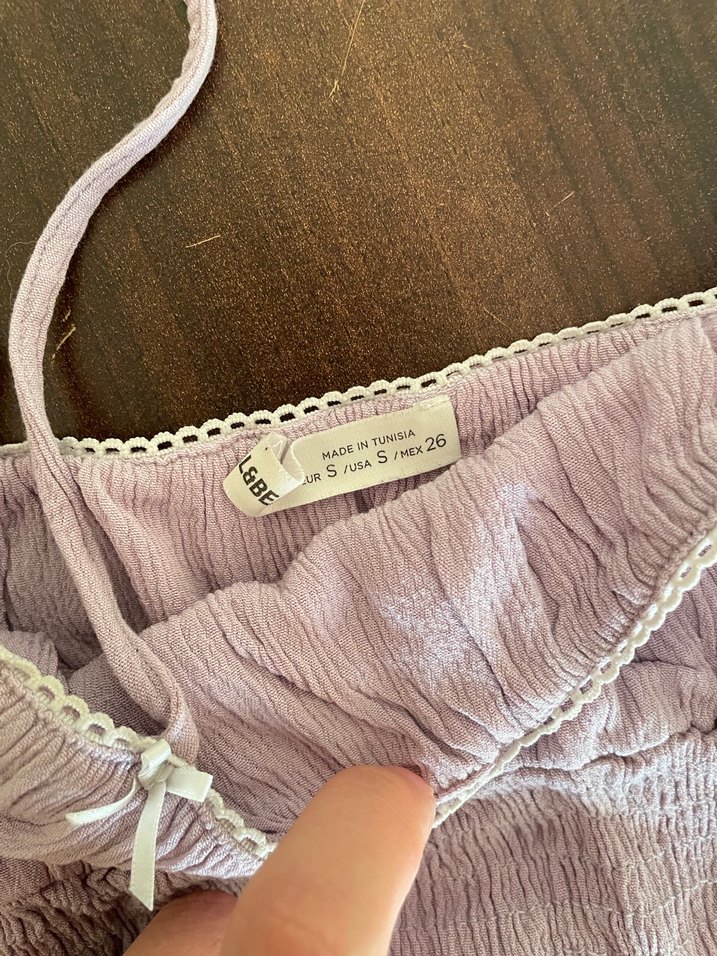 Lolita coquette tarzı lila atlet - Görsel 2