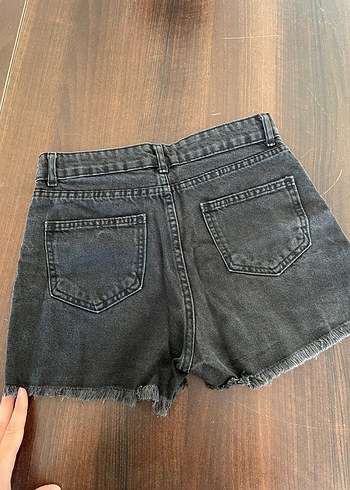 Mini kot şort - Görsel 2
