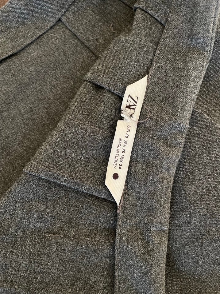 Zara pilili etek - Görsel 4